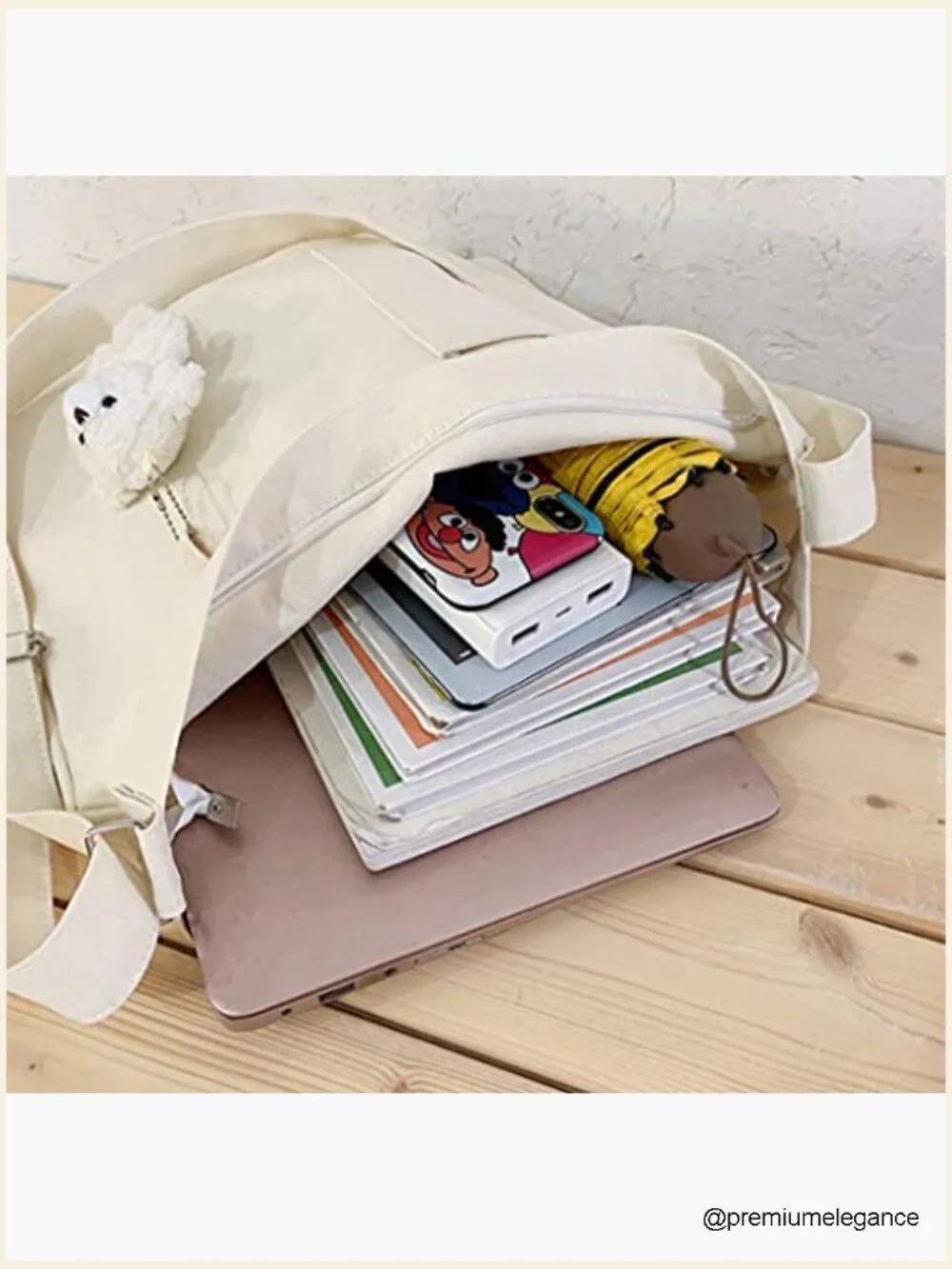 Large Cotton Canvas Hobo Tote Shoulder Crossbody Beach Bag with Pockets